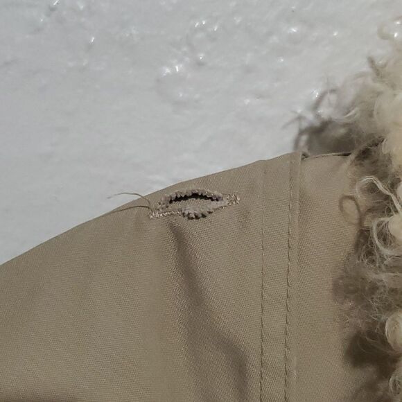 Vintage Reversible Genuine Curly Lamb Fur Coat Size 8 or M - Picture 12 of 16